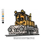 Calley Thomas the Train Embroidery Design